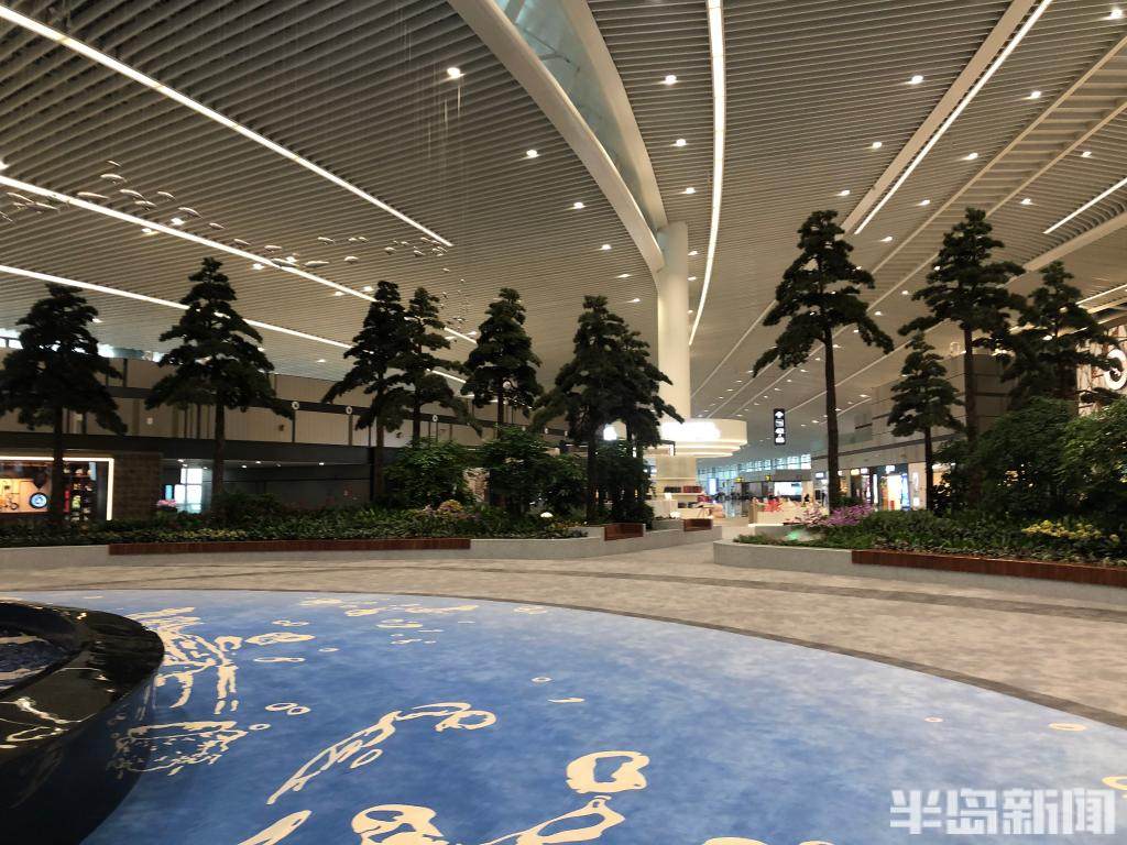 青岛胶东国际机场正式启用半岛记者全程直播体验新机场青岛航空首航