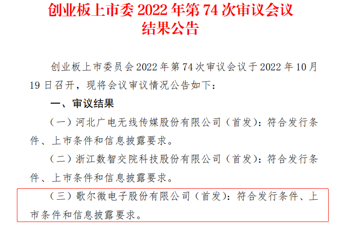 ​歌尔微成功闯关创业板：市场份额全球第一的“独角兽”，对母公司依赖度仍较高