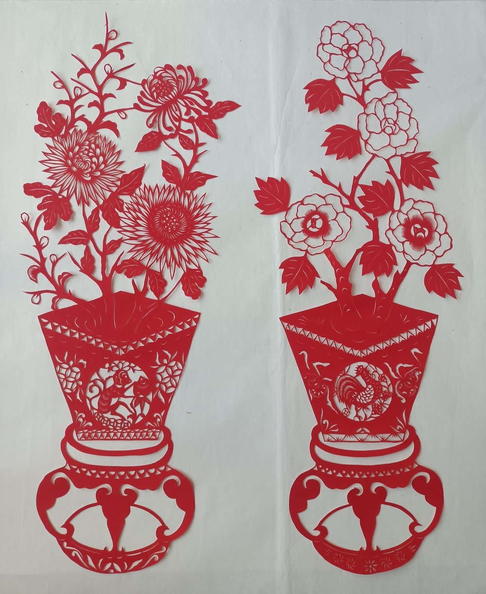 猴鸡+菊花木芙蓉（5）