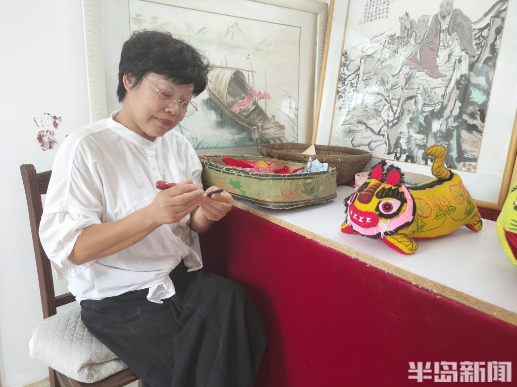 孙毅斐与她的布老虎：六代传承遇创新，直播带货+手工DIY让布老虎“跑”向更广阔天地